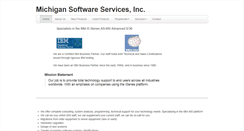 Desktop Screenshot of michsoft.com